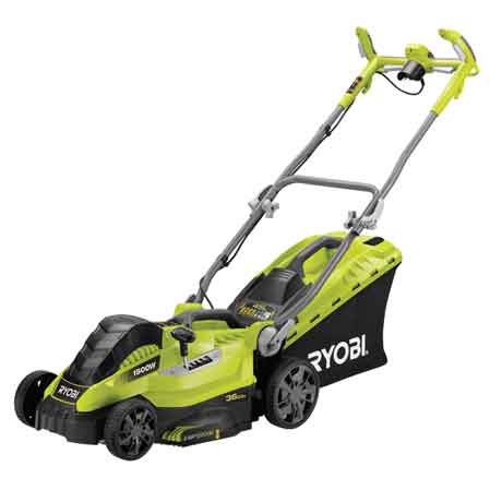 ELEKTRISCHER RASENMÄHER 'RLM15E36H' RYOBI 1500 Watt