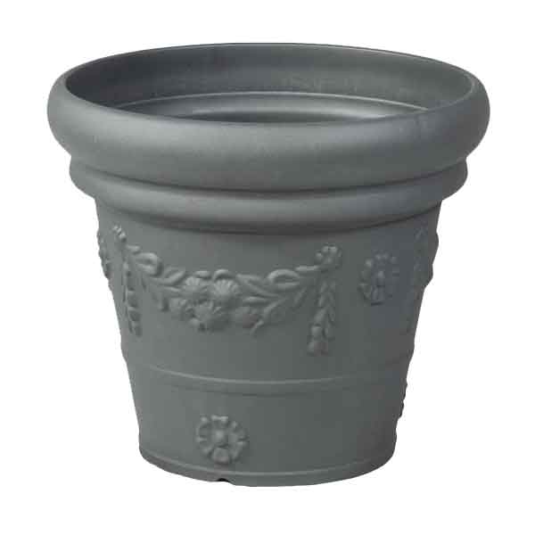 VASO 'FESTONATO' Ø 45x40h cm