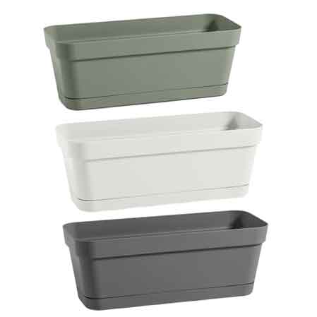 CASSETTA 'CINQUETERRE' CON SOTTOCASSETTA cm 29x12x10,5h - Colore Laguna