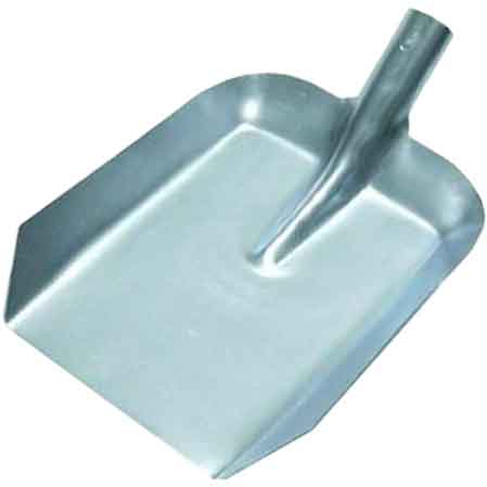 PALA PER CARBONE ZINCATA 24x30 cm