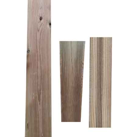 LISTONE ZIGRINATO IN LEGNO 2500x145x28 mm