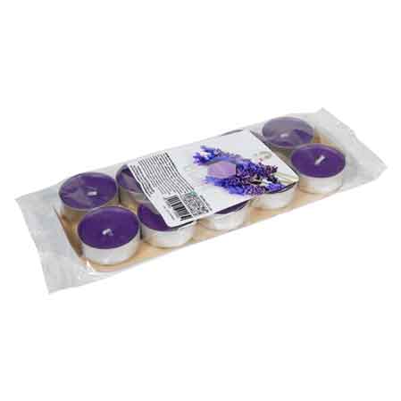 KIT CANDELE PROFUMATE 'TEALIGHT' Confezione 10 pezzi - Frutti di bosco
