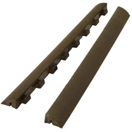 PROFILO LATERALE PER PIASTRELLA 'WOODENLIKE' Aggancio Femmina, 580x56 mm - Spess. 25 mm