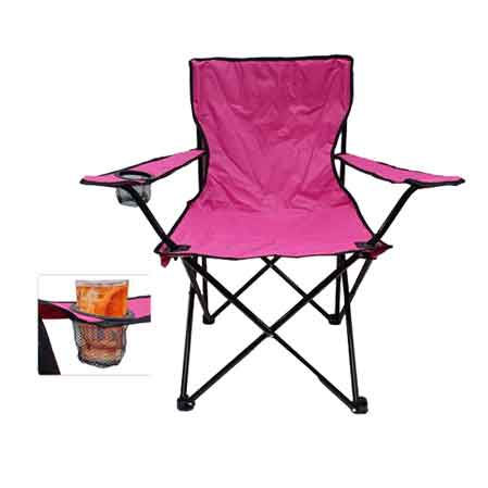 KLAPPBARER CAMPINGSTUHL 83x50x80h cm - Farbe Anthrazit