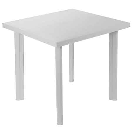 TAVOLO COMPONIBILE QUADRATO 'ROZA' 79x79x72h cm - Colore Bianco