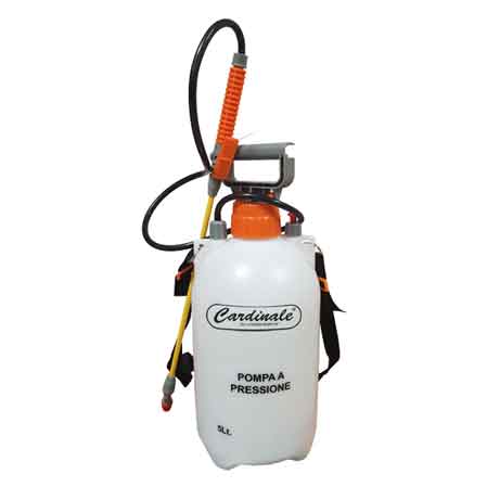 SPRUZZATORE A PRESSIONE CARDINALE 5 lt