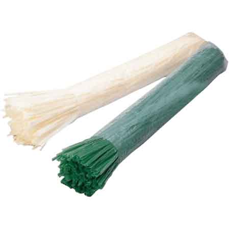 RAFIA SINTETICA A SPEZZONI 200 gr - colore verde