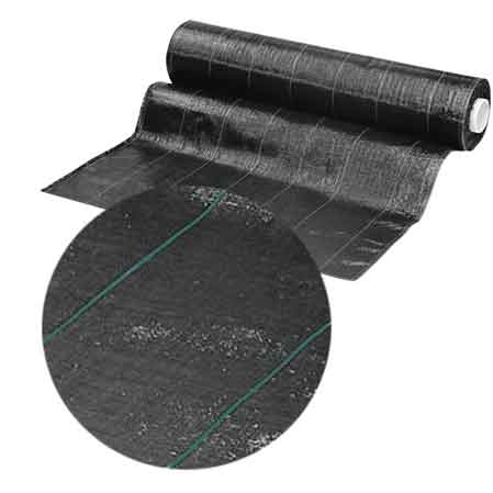 TÔLE DE PAILLAGE NOIR CARDINAL h 1,5 (Pliée h. 1,5 mt) x100 mt