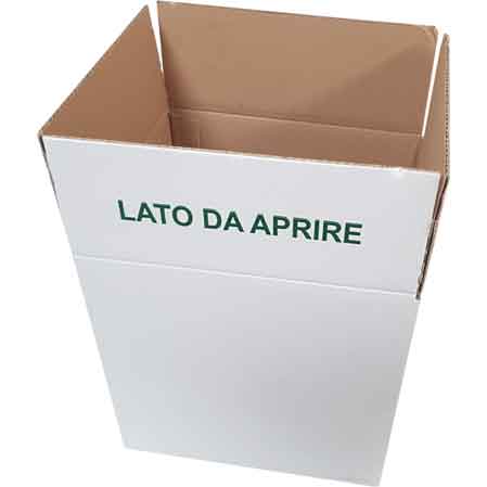 SCATOLA SPEDIZIONE PER LATTINE OLIO cm 30,5x25x31h (4x5 lt)