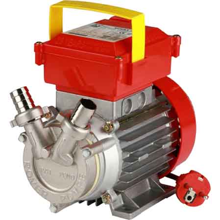 ÉLECTROPOMPE TRANSFERT LIQUIDES Ø 20 mm - 0,5 Cv - 1700 l/h