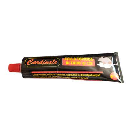 COLLA TOPICIDA IN TUBO CARDINALE 135 gr