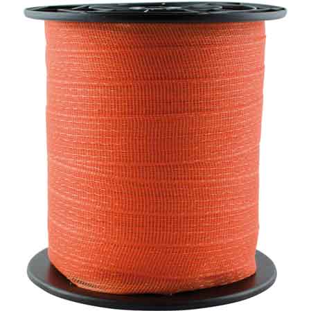 LITZE FÜR ELEKTROZÄUNE H 10 mm, Rolle 200 m - Farbe Weiß