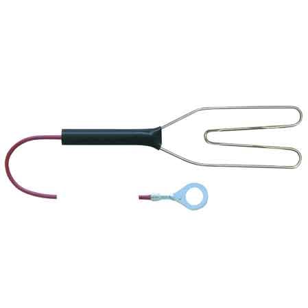 CÂBLE DE CONNEXION AVEC BORNE POUR CLÔTURES ÉLECTRIQUES 125 cm