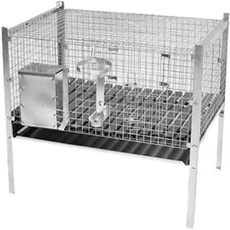 GABBIA PER CONIGLIO MASCHIO cm 73x50x80h