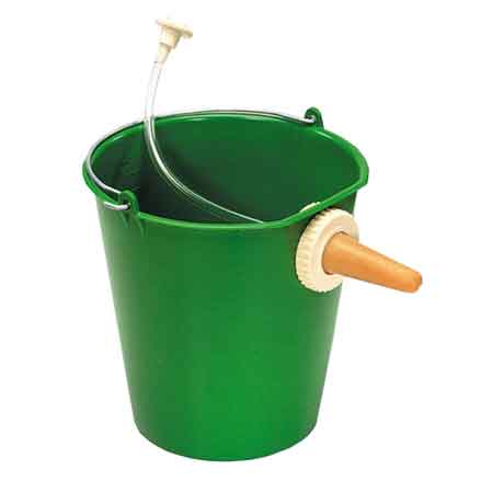 SEAU AVEC TÉTINE POUR VEAUX 10 l