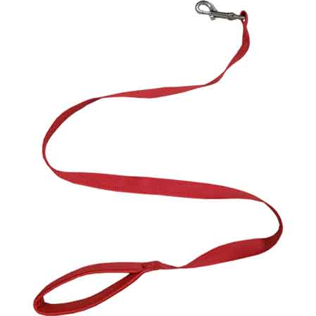 GUINZAGLIO PER CANI IN NYLON CON MANICO IMBOTTITO CARDINALE 20 mm x 120 cm