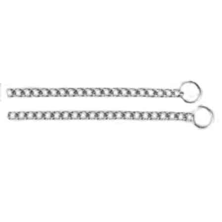 COLLIER ÉTRANGLEUR POUR CHIEN « CHROME CS » 48 cm