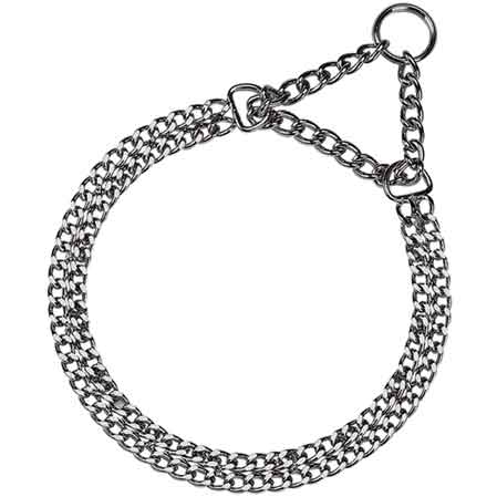 HUNDEHALSBAND, WÜRGERKETTE, 28–38 cm