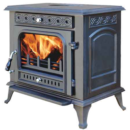 GUSSEISER HOLZOFEN 'ETNA' IDEAL STAR 630x430x630h mm