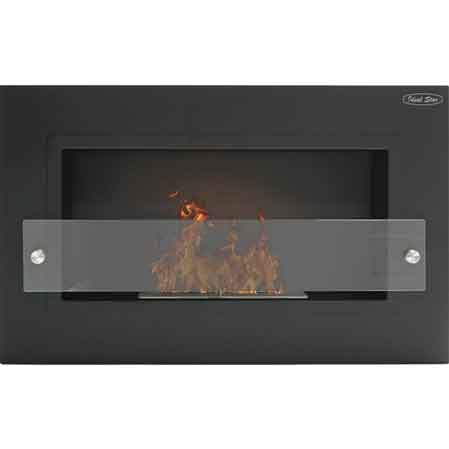 CAMINETTO A BIOETANOLO 'BLACK' CARDINALE 65x15x40h cm