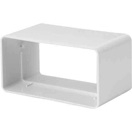 RACCORD POUR TUBE RECTANGULAIRE 110x55 mm