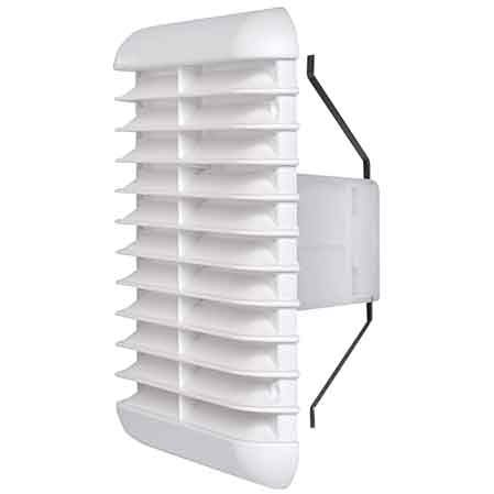 GRILLE D'AÉRATION CARRÉE UNIVERSELLE Ø 125>160 mm - 190x190 mm