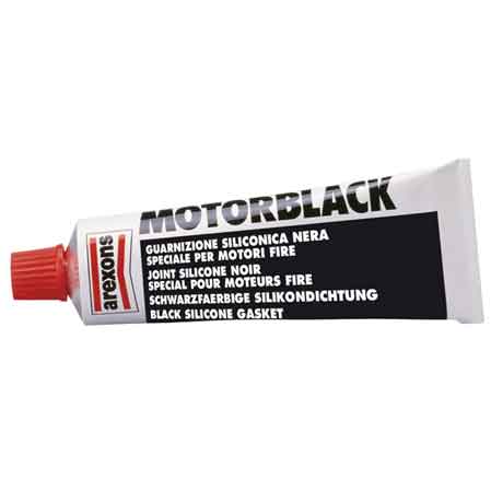 GUARNIZIONE SILICONICA 'MOTORBLACK' 60 gr - colore nera