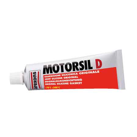 GUARNIZIONE SILICONICA 'MOTORSIL D' 60 gr - colore rosso