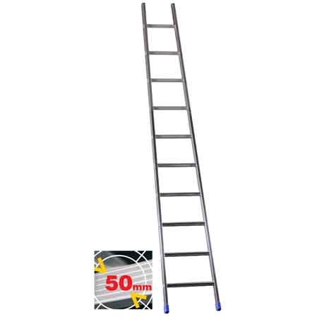 SCALA SINGOLA CONICA 12 gradini - H. 3,60 mt