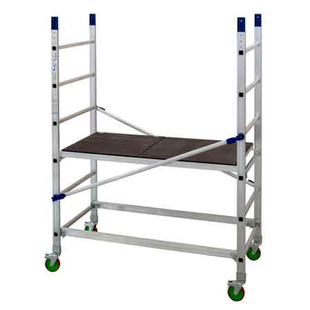 ÉCHAFAUDAGE ROULANT 'HAUT' H. 205 cm - 200 Kg