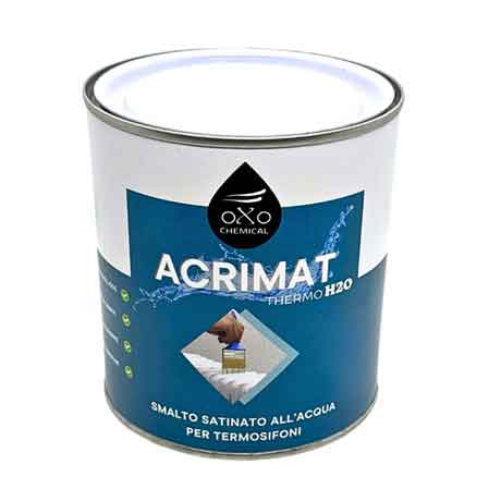 PEINTURE POUR RADIATEURS À L'EAU 750 ml - Blanc satiné