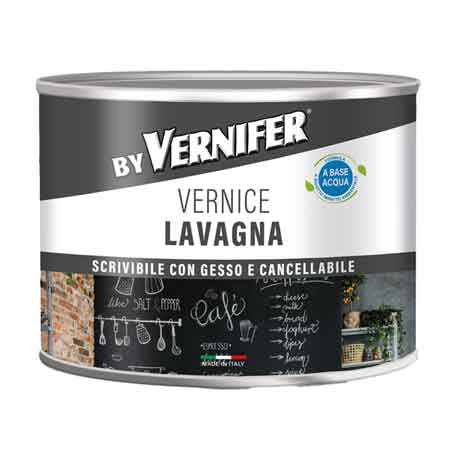 VERNICE ALL'ACQUA LAVAGNA 'VERNIFER' 500 ml - Antracite