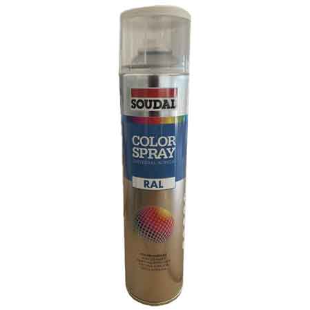 BOMBOLETTA SPRAY ACRILICO UNIVERSALE SOUDAL 600 ML Nero Opaco RAL 9005