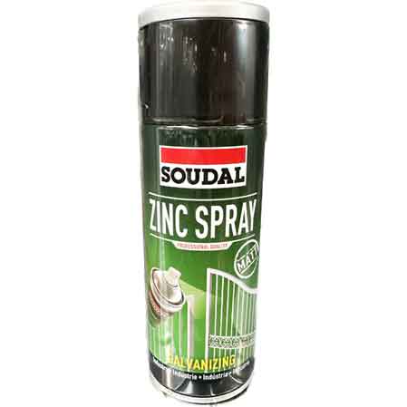 SPRAY DE ZINGAGE À FROID SOUDAL 400 ml