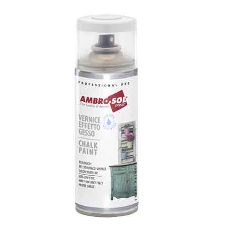 BOMBOLETTA SPRAY EFFETTO GESSO AMBROSOL 400 ml Verde salvia