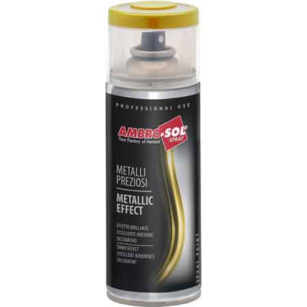 BOMBOLETTA SPRAY METALLI PREZIOSI AMBROSOL 400 ml - Effetto rame