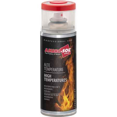 SMALTO SPRAY ALTE TEMPERATURE AMBROSOL 400 ml - Grigio antracite