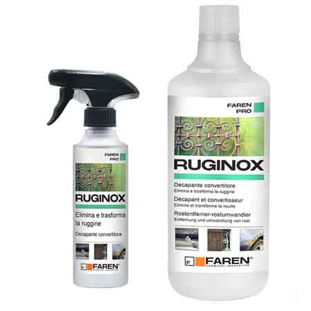 CONVERTITORE DI RUGGINE 'RUGGINOX' 750 ml - liquido