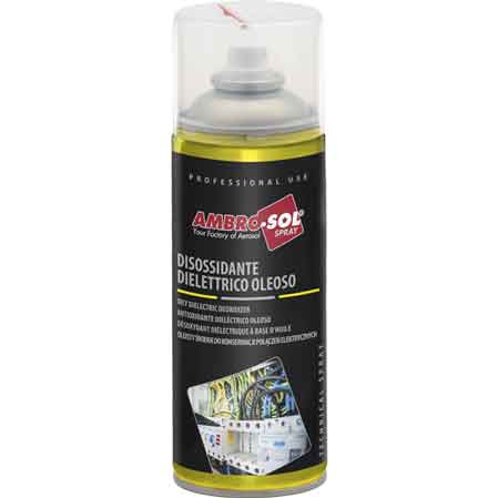 DISOSSIDANTE OLEOSO PER CONTATTI ELETTRICI AMBROSOL 400 ml