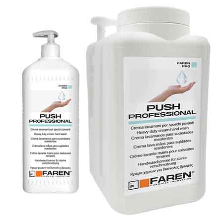 PASTA BIANCA ABRASIVA 'PUSH PROFESSIONAL' 5000 ml - con dosatore