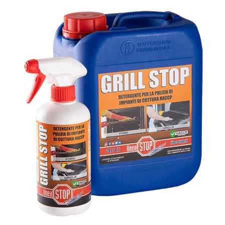 PULITORE PER GRIGLIE E FORNI 'GRILL STOP' 750 ml