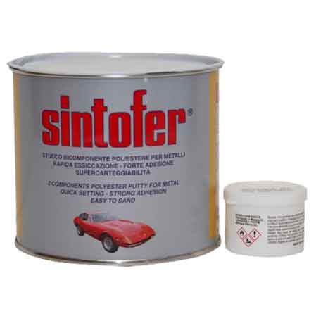 STUCCO PER METALLO 'SINTOFER' 175 ml - Grigio