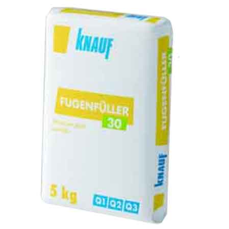 STUCCO IN POLVERE PER CARTONGESSO 'FUGENFUELLER 30' 5 kg