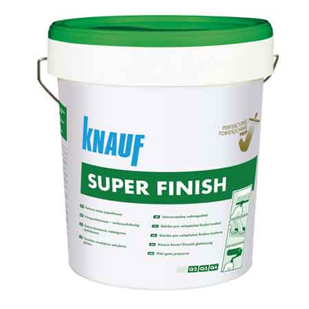 STUCCO IN PASTA 'SUPER FINISH' KNAUF 6 kg