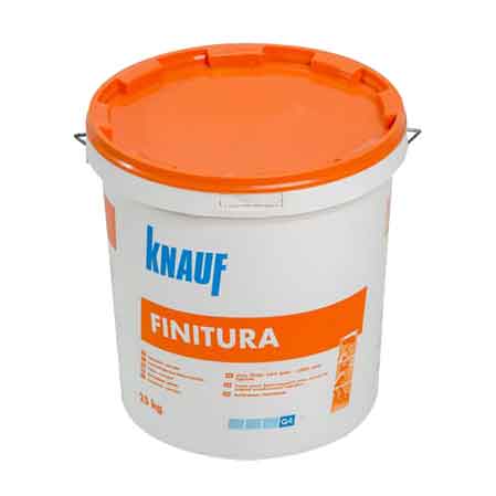 STUCCO IN PASTA 'FINITURA' KNAUF 20 kg