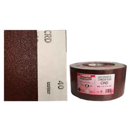 PAPIER ABRASIF « CRD » Grain 80 – rouleau 115 x 50 m