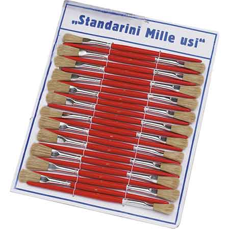 PENNELLI STANDARINI SU CARTELLA N° 2 - 24 pezzi