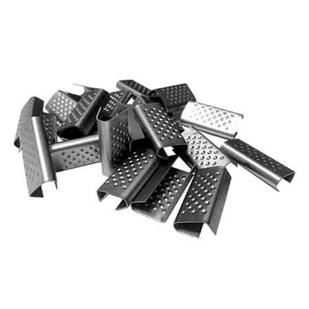 STAHLPLOMBEN FÜR KUNSTSTOFFUMREIFUNGEN 16x28 mm, Stärke 0,5 mm – Packung 3000 Stück