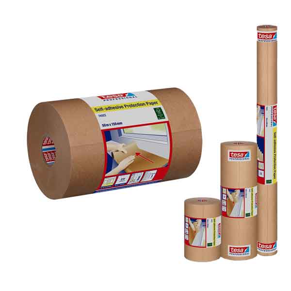 CARTA PROTETTIVA AUTOADESIVA '74922' TESA 600 mm x 10 mt