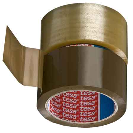 NASTRO DA IMBALLO TESA mm 50x50 mt - Avana